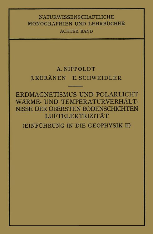 Produktbild: Einf&uuml;hrung in die Geophysik