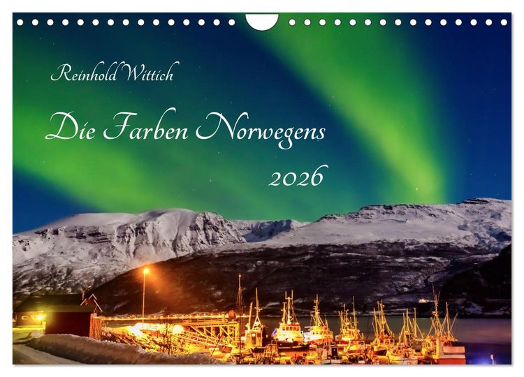 Produktbild: Die Farben Norwegens (Wandkalender 2026 DIN A4 quer), CALVENDO Monatskalender