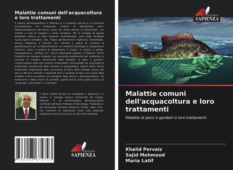 Produktbild: Malattie comuni dell'acquacoltura e loro trattamenti