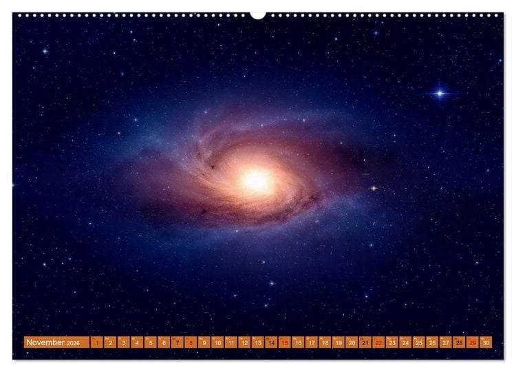 Produktbild: Gammablitze im Universum (Wandkalender 2026 DIN A2 quer), CALVENDO Monatskalender