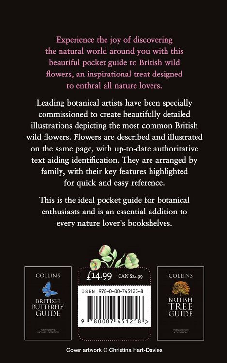 Produktbild: Collins British Wild Flower Guide