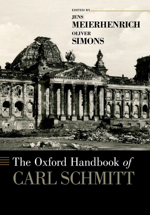 Produktbild: The Oxford Handbook of Carl Schmitt