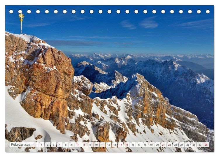 Produktbild: Bayerisches Alpenparadies (Tischkalender 2026 DIN A5 quer), CALVENDO Monatskalender