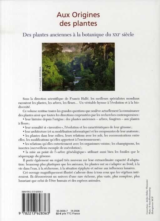 Produktbild: Aux origines des plantes