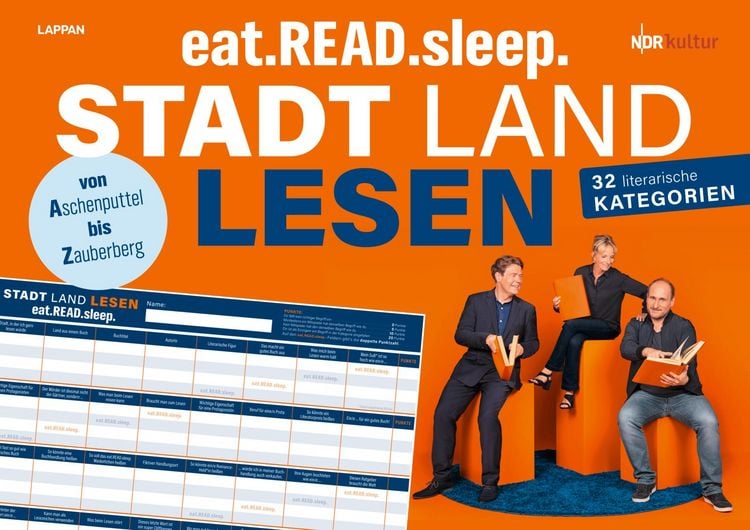 Produktbild: Stadt, Land, Lesen - eat.READ.sleep-Edition