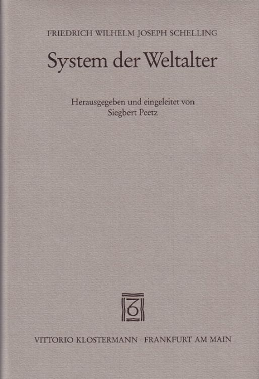 Produktbild: System der Weltalter
