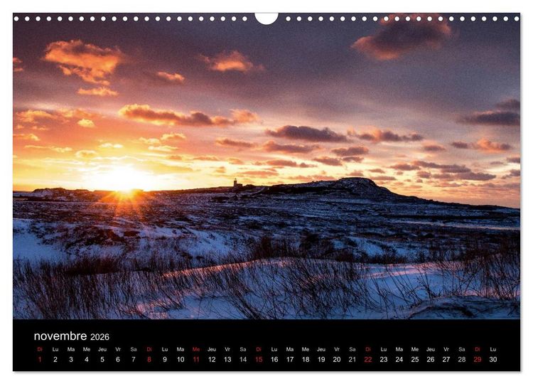 Produktbild: Saint-Pierre et Miquelon &agrave; l'&eacute;tat sauvage (Calendrier mural 2026 DIN A3 vertical), CALVENDO calendrier mensuel