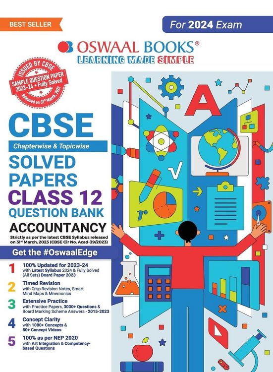 Produktbild: Oswaal CBSE Class 12 Accountancy Question Bank 2023-24 Book