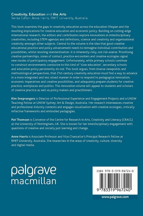 Produktbild: Creativity Policy, Partnerships and Practice in Education