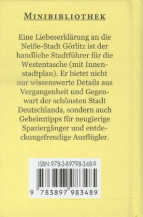 Produktbild: G&ouml;rlitz f&uuml;r die Westentasche