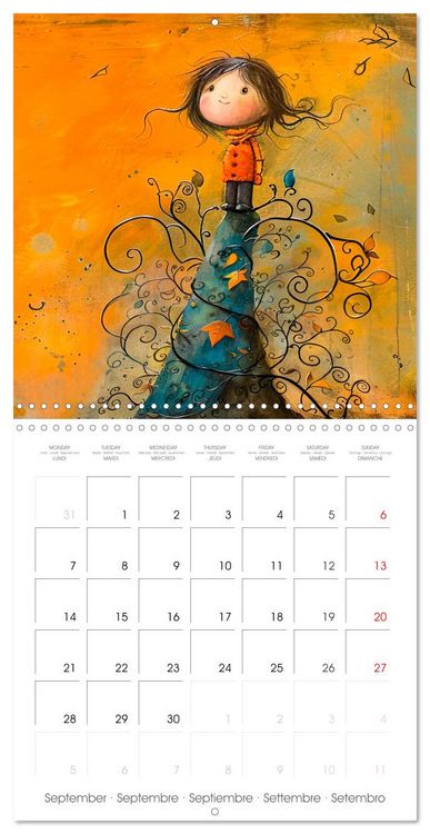 Produktbild: The Magic of Fairytales (Wall Calendar 2026 12 &times; 12 Inch) CALVENDO 12 Month Wall Calendar