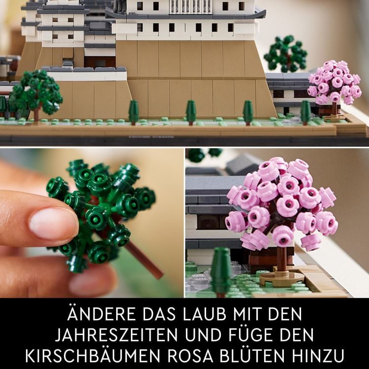 LEGO Architecture 21060 Burg Himeji Set, Modellbausatz für Erwachsene
