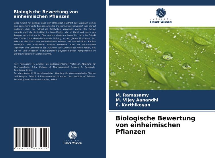 Produktbild: Biologische Bewertung von einheimischen Pflanzen