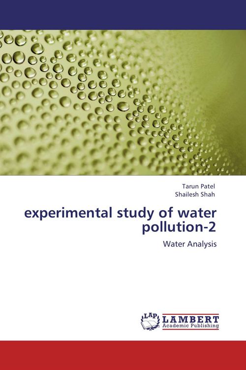 Produktbild: experimental study of water pollution-2