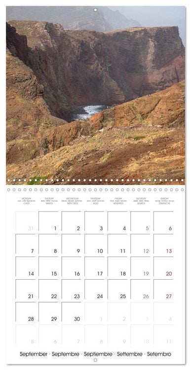 Produktbild: Portugal - Madeira (Wall Calendar 2026 12 &times; 12 Inch) CALVENDO 12 Month Wall Calendar