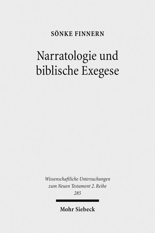 Produktbild: Narratologie und biblische Exegese