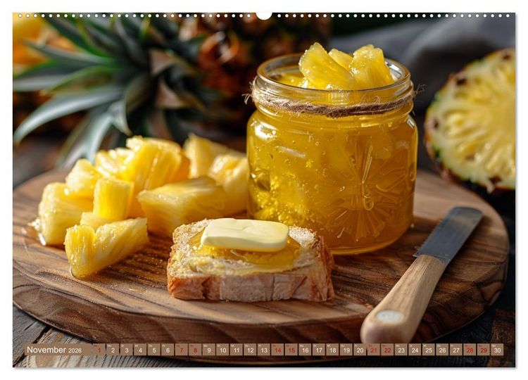 Produktbild: Ein Jahr im Paradies der Konfit&uuml;ren (hochwertiger Premium Wandkalender 2026 DIN A2 quer), Kunstdruck in Hochglanz