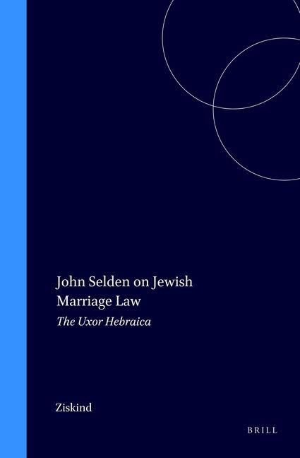 Produktbild: John Selden on Jewish Marriage Law
