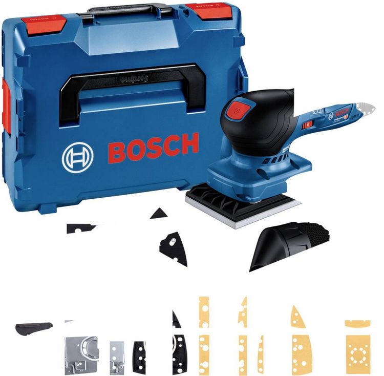 Produktbild: Bosch Professional GSS 12V-13 06019L0001 Akku-Schwingschleifer ohne Akku, ohne Ladeger&auml;t 12 V 80 x 130 mm, 100 x 150 mm Anzahl mitgelieferte Akkus