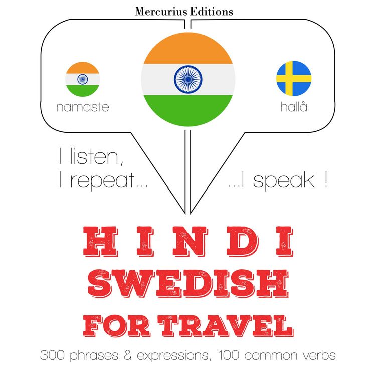 Produktbild: Travel words and phrases in Swedish