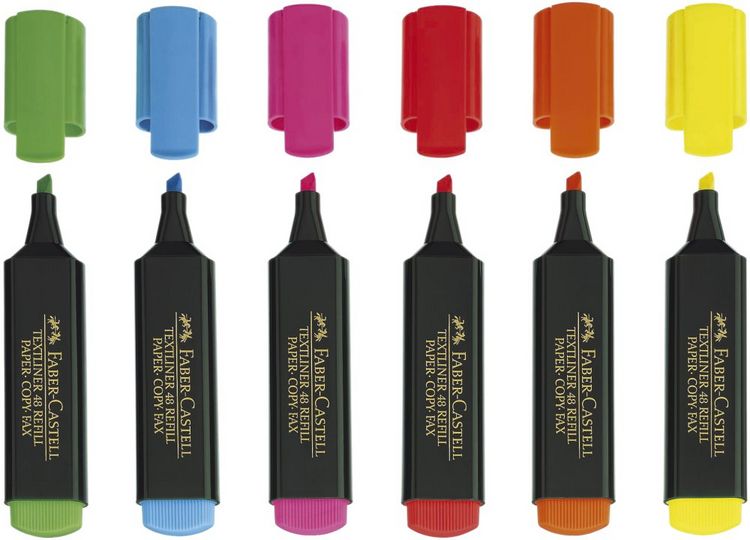 Produktbild: FABER-CASTELL Textmarker 48, gr&uuml;n