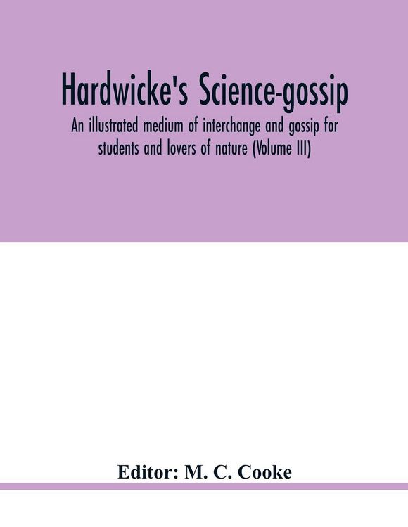 Produktbild: Hardwicke's science-gossip