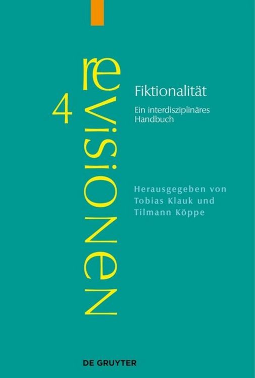 Produktbild: Fiktionalit&auml;t
