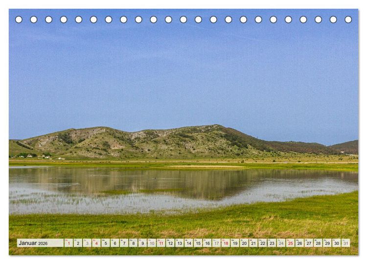 Produktbild: Wasserzauber Bosnien-Herzegowina (Tischkalender 2026 DIN A5 quer), CALVENDO Monatskalender