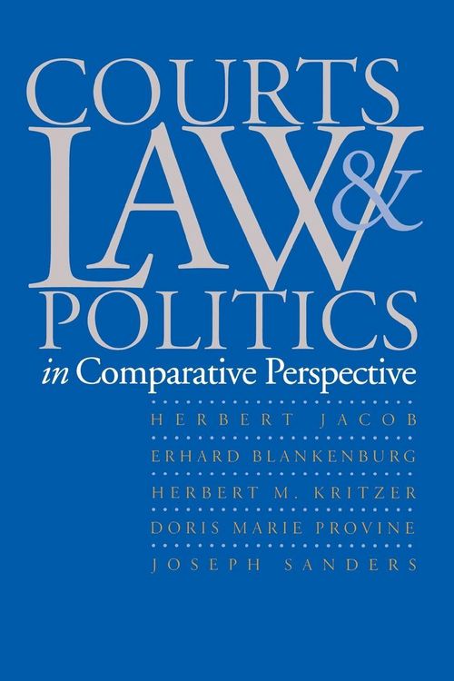 Produktbild: Courts, Law, and Politics