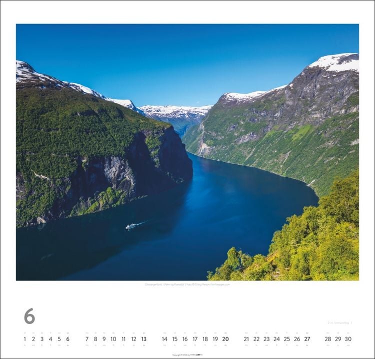 Produktbild: Norwegen Kalender 2027 - Im Land der Mitternachtssonne