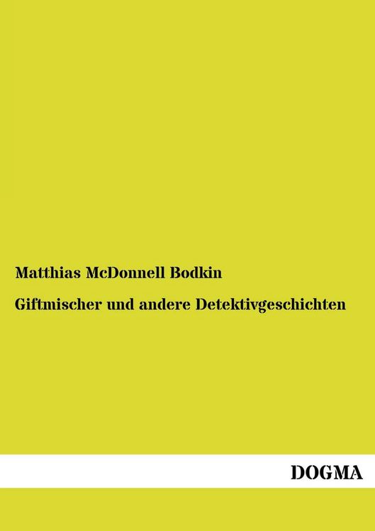 Produktbild: Giftmischer und andere Detektivgeschichten