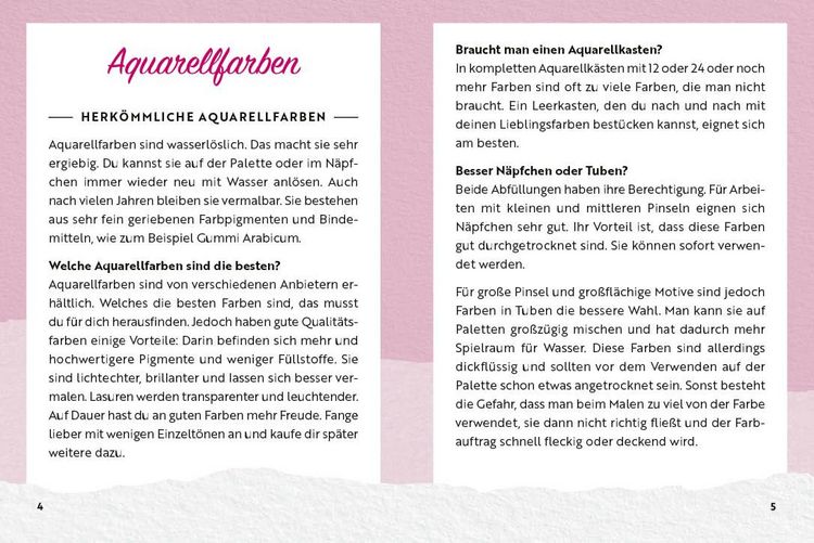 Produktbild: 55 x malen &ndash; Aquarell-Effekte: Das Kartenset f&uuml;r deine Watercolor-Praxis