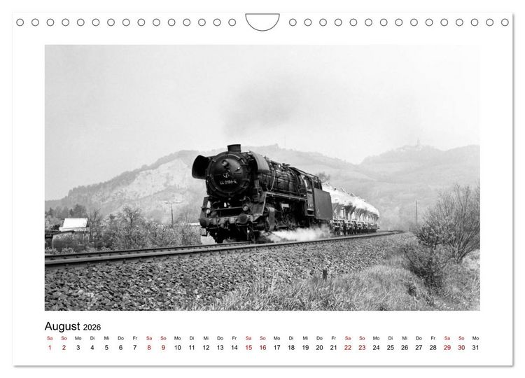 Produktbild: Baureihe 44.0 im Einsatz (Wandkalender 2026 DIN A4 quer), CALVENDO Monatskalender