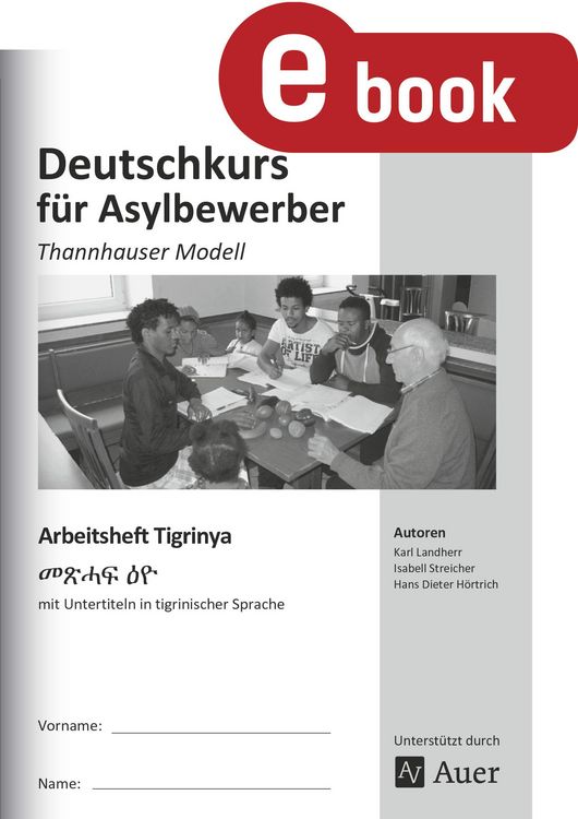 Produktbild: Arbeitsheft Tigrinya - Deutschkurs Asylbewerber