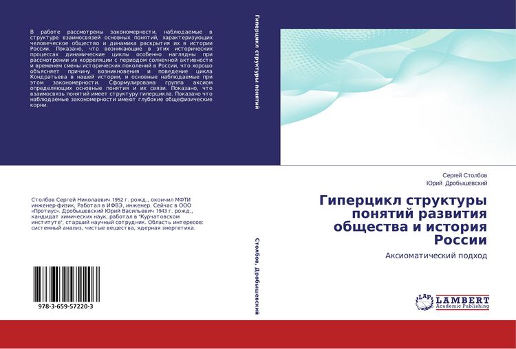 Produktbild: Gipercikl struktury ponqtij razwitiq obschestwa i istoriq Rossii