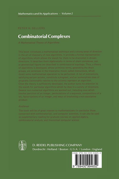 Produktbild: Combinatorial Complexes