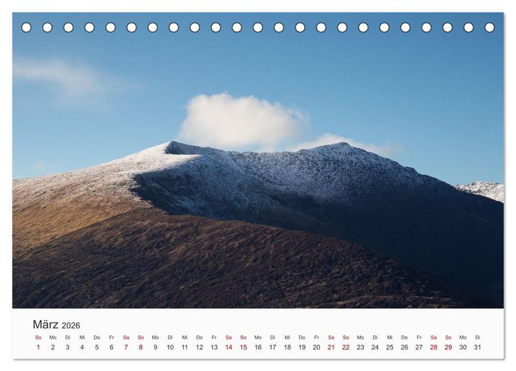 Produktbild: Naturschauspiel Irland (Tischkalender 2026 DIN A5 quer), CALVENDO Monatskalender