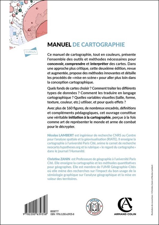 Produktbild: Manuel de cartographie : principes, m&eacute;thodes, applications
