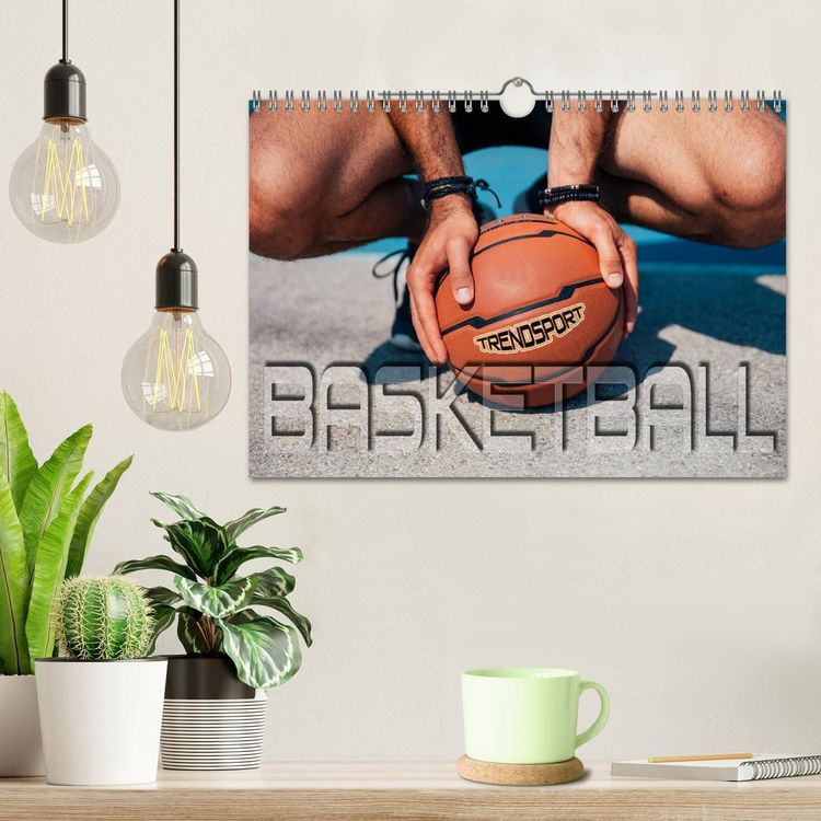 Produktbild: Trendsport Basketball (Wandkalender 2026 DIN A4 quer), CALVENDO Monatskalender