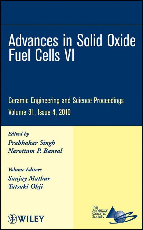 Produktbild: Advances in Solid Oxide Fuel Cells VI, Volume 31, Issue 4