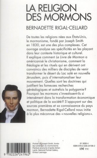 Produktbild: La religion des mormons