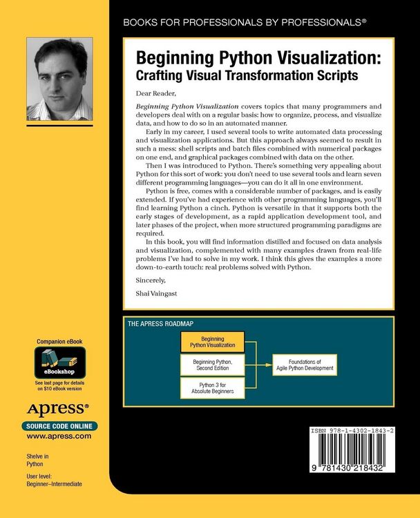 Produktbild: Beginning Python Visualization
