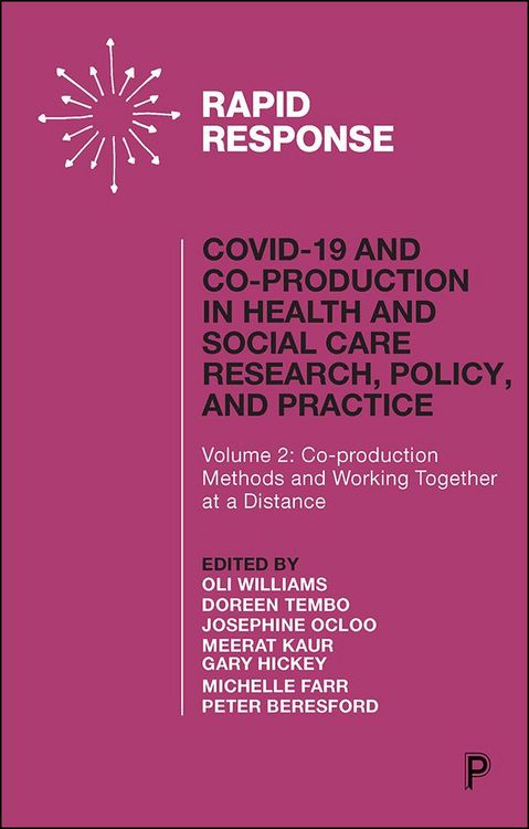 Produktbild: COVID-19 and Co-production in Health and Social Care Research, Policy, and Practice
