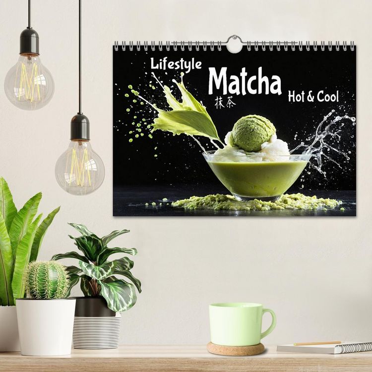Produktbild: Lifestyle Matcha - Hot und Cool (Wandkalender 2027 DIN A4 quer), CALVENDO Monatskalender