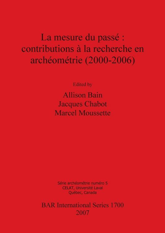 Produktbild: La mesure du pass&eacute;