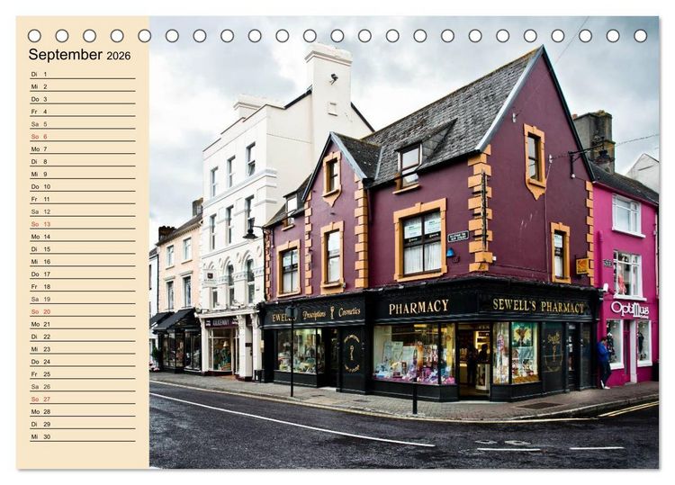 Produktbild: Irland. Impressionen (Tischkalender 2026 DIN A5 quer), CALVENDO Monatskalender
