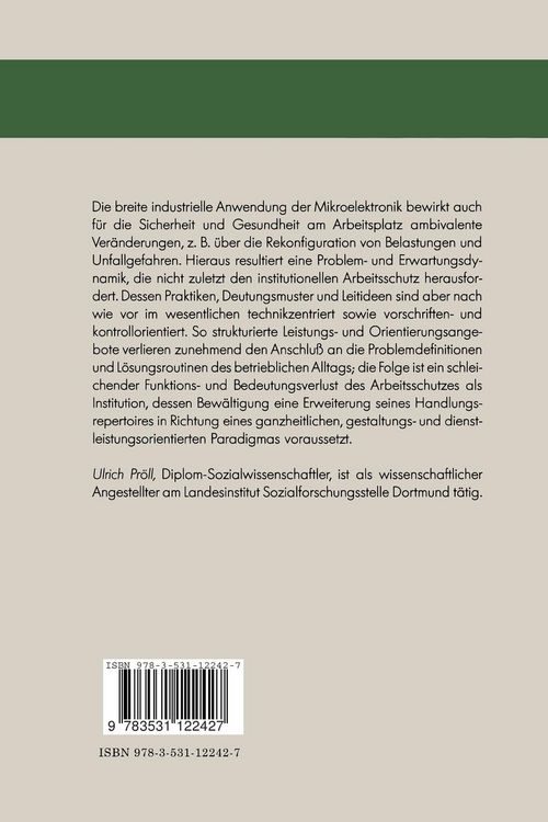 Produktbild: Arbeitsschutz und neue Technologien