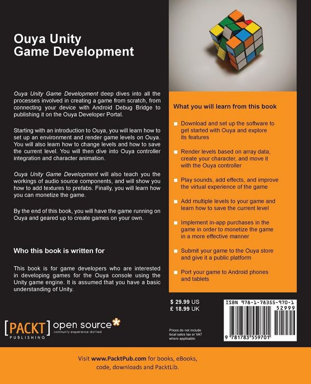 Produktbild: Ouya Unity Game Development