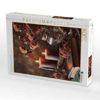 Produktbild: CALVENDO Puzzle Der Herbst schreibt Gedichte mit jedem fallenden Blatt | 1000 Teile Lege-Gr&ouml;&szlig;e 64x48cm Foto-Puzzle f&uuml;r gl&uuml;ckliche Stunden