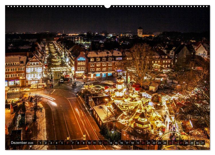 Produktbild: EMDEN Seehafenstadt mit Flair (Wandkalender 2026 DIN A2 quer), CALVENDO Monatskalender